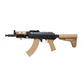Réplique longue 6mm AK74 U Tactical Tan