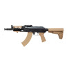 Réplique longue 6mm AK74 U Tactical Tan