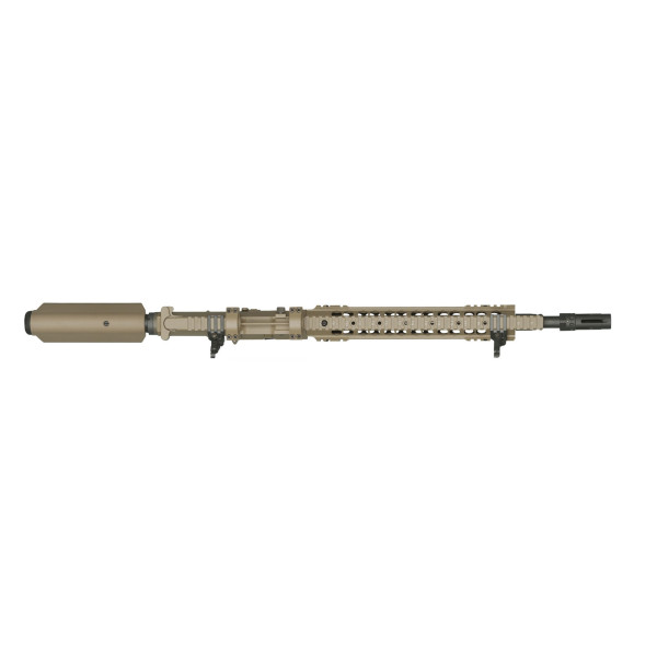 Réplique longue 6mm SR25 M110 AEG Tan — vue 2