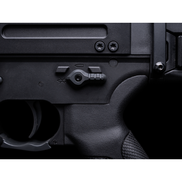 Réplique longue 6mm FLCN 5.56 M95 noire — vue 5