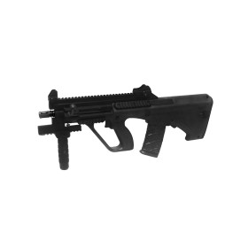 Réplique longue 6mm Steyr AUG A3 Commando noir