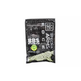 Billes bio 0.25g tracantes vertes Edge en sachet de 1000 pcs