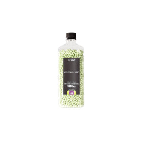 Billes bio 0.20g Prime tracantes vertes en bouteille de 5000