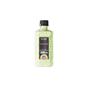 Billes bio 0.20g Prime tracantes vertes en bouteille de 2500