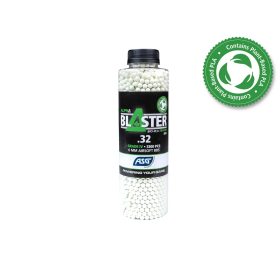 Billes Bio 0.32g Alpha Blaster Tracantes Vertes en Bouteille de 3300