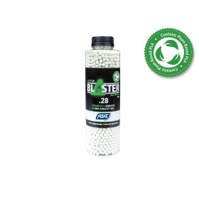 Billes bio 0.28g Alpha Blaster tracantes vertes en bouteille de 3300