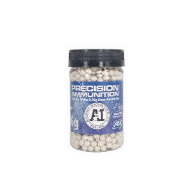 Billes 0.36g Accuracy blanches en pot de 1000