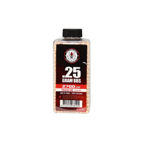 Billes 0.25g tracantes rouges en bouteille de 2700 — vue 2