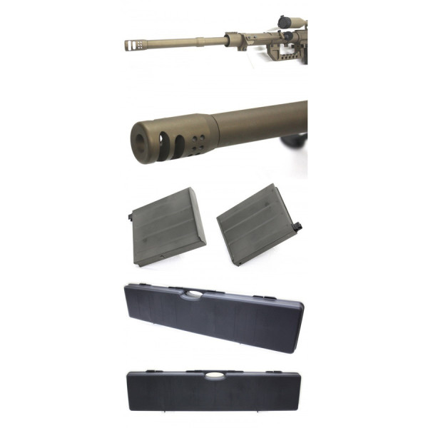 Réplique longue 6mm M200 ressort tan — vue 4