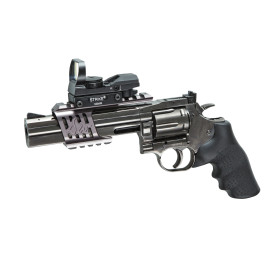 Revolver GNB Dan Wesson DW715 6'' Steel Grey 4.5 CO2 -plombs — vue 2