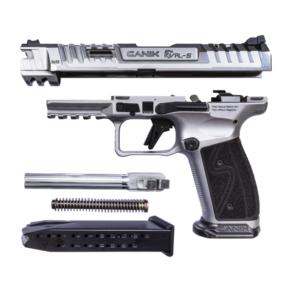 Pistolet SFX Rival-S Chrome 9x19 — vue 4