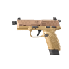 Pistolet FN 502 Tactical FDE 1x15 + 1x10 22LR — vue 2