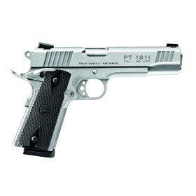Pistolet PT1911 Matte Stainless Steel 45ACP
