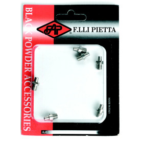 Cheminée inox pour réplique revolver blister x6