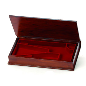 Coffret noyer type livre