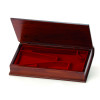 Coffret noyer type livre