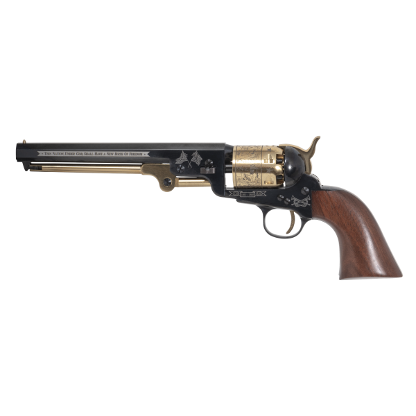 Réplique 1851 Navy Commemo Gold GTS Cal 36 PN — vue 2