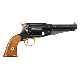 Réplique 1858 RM Sheriff acier bronze crosse noyer quadrille cal 44 PN — vue 2