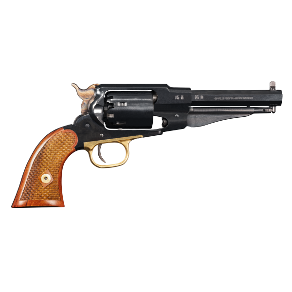 Réplique 1858 RM Sheriff acier bronze crosse noyer quadrille cal 44 PN — vue 2