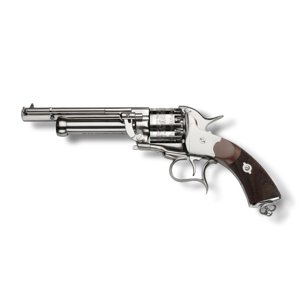 Réplique 1862 Le Mat Cavalry Cal 44 PN Inox — vue 2