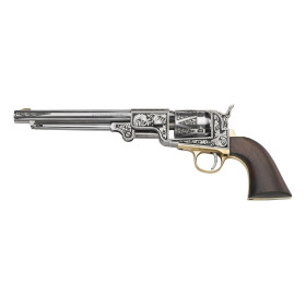 Réplique 1862 Dance acier poli grave cal 44 PN