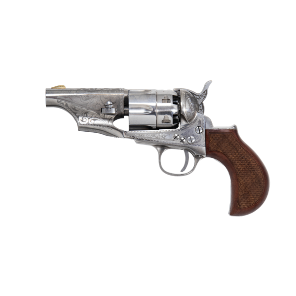 Réplique 1862 Colt Pocket Police Acier Sheriff Gravé Cal 44 PN — vue 2