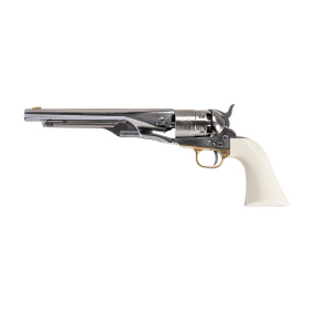 Réplique 1860 Army Old Silver White Cal 44 PN — vue 2