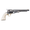 Réplique 1860 Army Acier Blanc Crosse Ivoirine Cal 44 PN