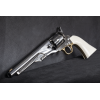 Réplique 1860 Army Acier Blanc Crosse Ivoirine Cal 44 PN — vue 3