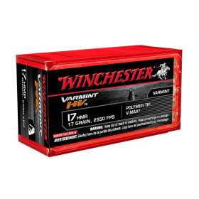 Balles 17 HMR Varmint HV 17gr V-Max x50