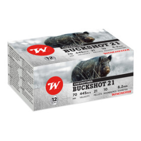 Cartouches 12/70 Chevrotine 30g 21gr x 10