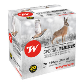 Cartouches 20/70 Special Plaines 28g Pb6 Ni x25