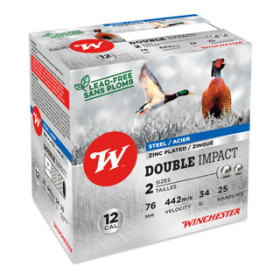 Cartouches 12/76 Double Impact HP 34g S4+6 x25