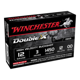 Cartouches 12/76 chevrotine Double X Buckshot 12gr x 5