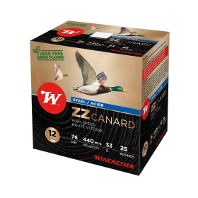 Cartouches 12/76 ZZ Canard 33g PB6 x25