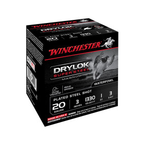 Cartouches 20/76 Super X Drylok Steel 28g Pb3 x25