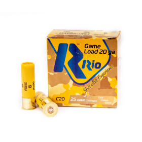 Cartouches 20/70 Game Load 25 Bg Pb6 x25