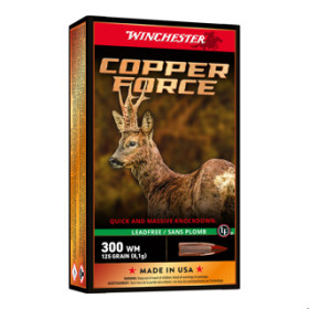 Balles 300WM Cooper Force Lead Free 125gr x20