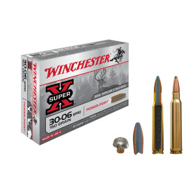 Balles 30-06Spr Extreme Point 150gr x20