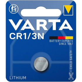 Pile lithium CR1/3N blister x1