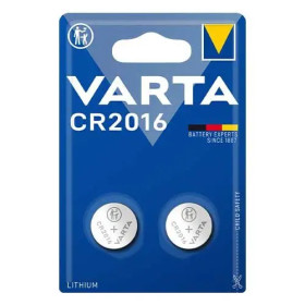 Piles lithium CR2016 blister x2