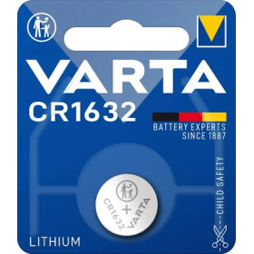 Pile lithium CR1632 blister x1
