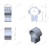 Collier 30mm reglable 35/41mm rail11mm — vue 12