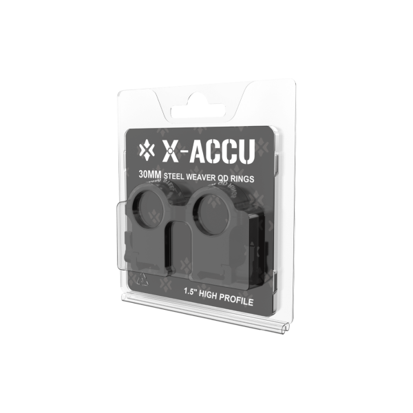 Collier 30mm acier QR Weaver haut — vue 3