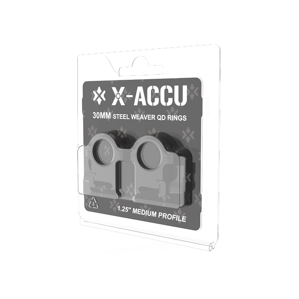 Collier 30mm acier QR Weaver haut — vue 12