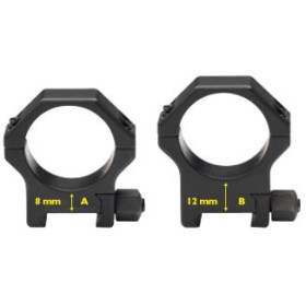 Colliers rail 22mm diam 34mm h8mm — vue 2