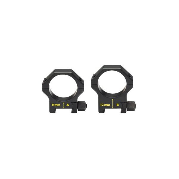 Colliers rail 22mm diam 34mm h8mm — vue 2