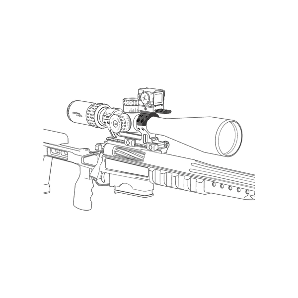 Kit montage X-Accu 30mm 4 trous — vue 4