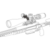 Kit montage X-Accu 30mm 4 trous — vue 6