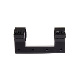 Montage monobloc 2 colliers 25.4mm H 21mm rail 11mm — vue 2